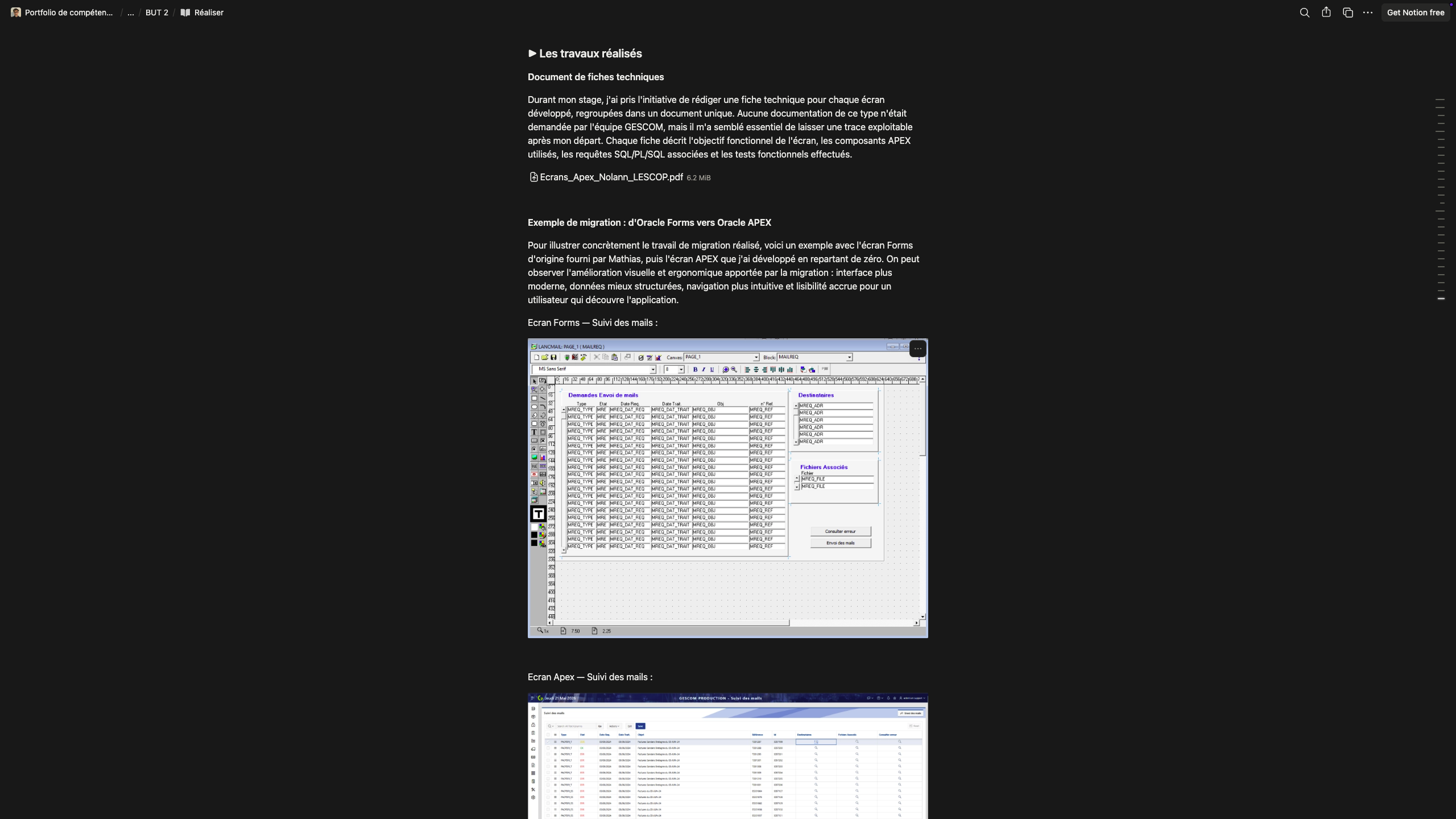 Project screenshot